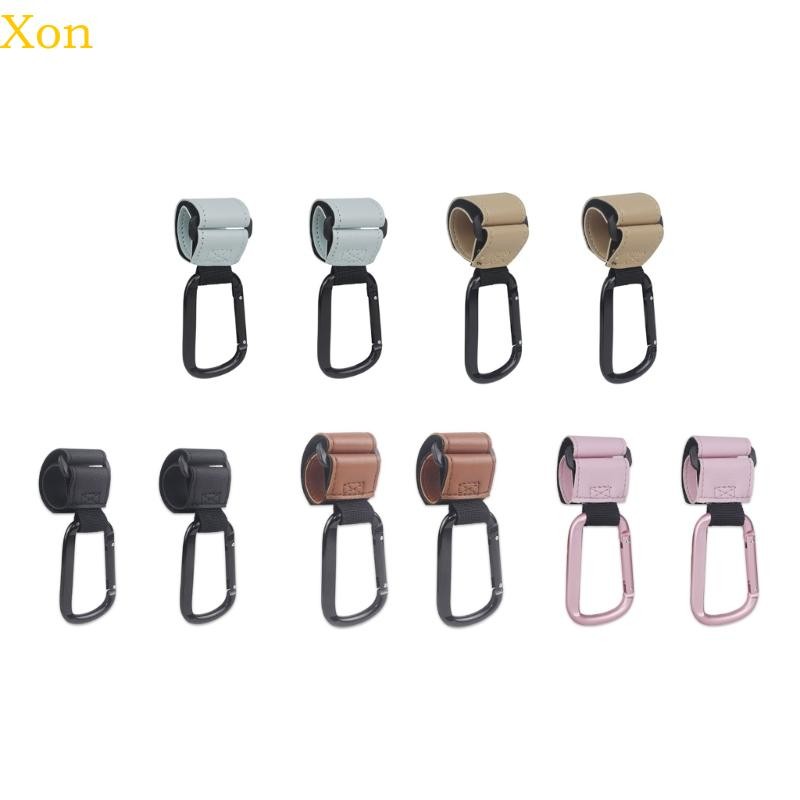 Xon Pushchair Hooks Pram แขวนคลิป Hooks Carabiner Hook Mommy-Bag ตะขอแขวน