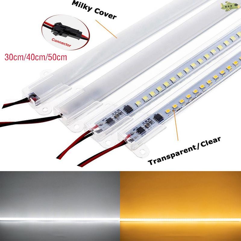 [UN] Ac220v ไฟ LED บาร์ความสว่างสูง 2835 คลิป LED 30 ซม.40 ซม.72LEDs ฮาร์ดสตริปประหยัดหลอด LED TH