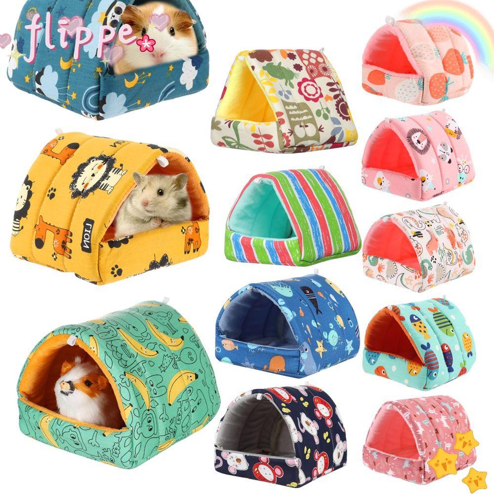 Flippe Hamster House กรงจิ๋วสีสันสดใส สบาย กระต่าย กระรอก หนูตะเภา รัง