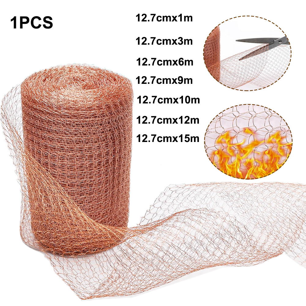 1-15M Coppers Wire Mesh Signal Shielding Mesh Pest and Rodent Mesh Copper Mesh Coppers Mesh Anti-sna