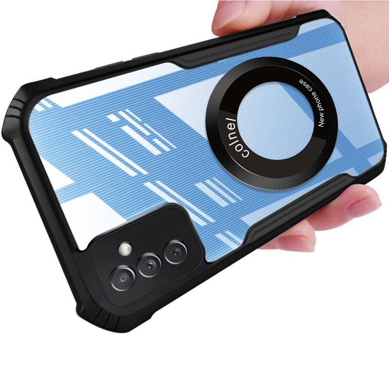 SAMSUNG กันกระแทกแม่เหล็กกระจายความร้อนเคสโทรศัพท์Samsung M55 M54 M53 M52 M36 M34 M51 M16 M15 M14 M33 M32 M31 M23 M22 M02S M13 5G M21 ปลอกถุงลมนิรภัยAnti-Fallฝาครอบโทรศัพท์มือถือโปร่งใส