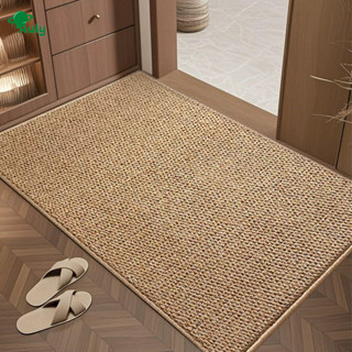 พรมปูพื้น พรมเช็ดเท้า ดักฝุ่น สไตล์ญี่ปุ่นมินิมอล กันแมวขีดข…