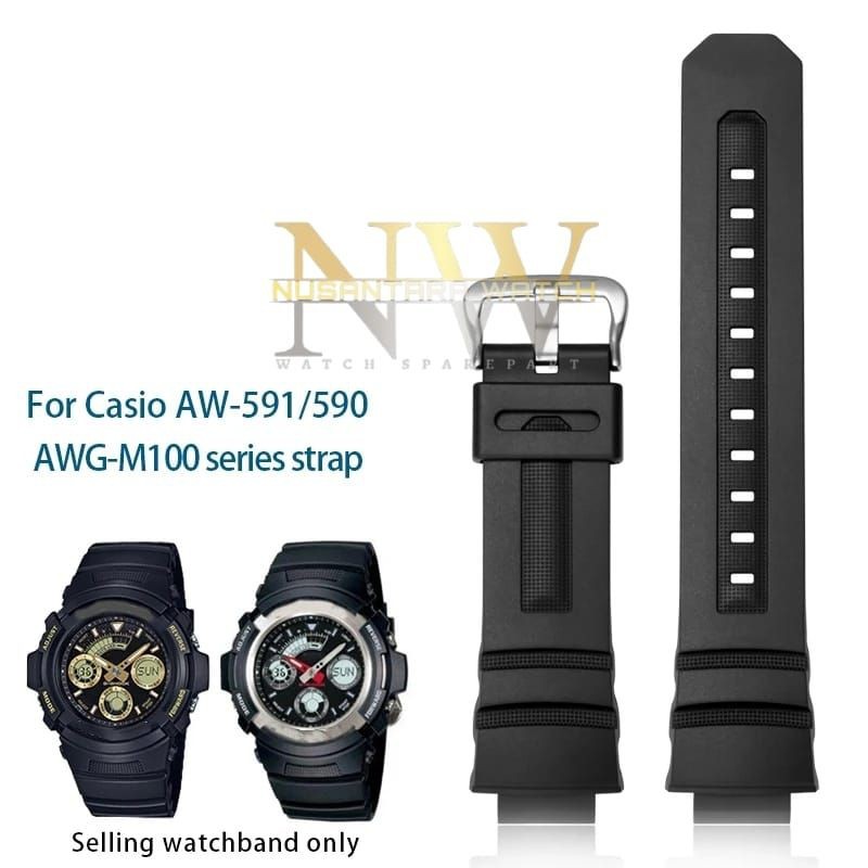 สายนาฬิกา Casio G-Shock 5230 AW-590 AW-591 AWG-M100