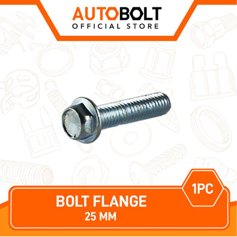 1 PC Bolt Flange 6x25-6 x 25-M6-6x25-M6x25 K8-8 Key Bolt Cap