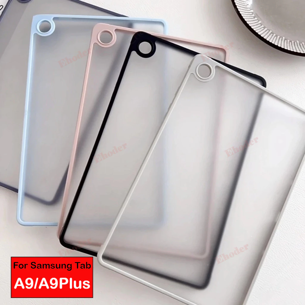 SAMSUNG กรณีสําหรับSamsung Galaxy Tab S10 Lite A9 Plus 11 นิ้วX210 S7 FE S8 S9 Plus S9FE S10FEปลอกสําหรับGalaxy Tab A11 A9 SM-X115 8.7 นิ้วS8+ S9 + S7FEอะคริลิคกันกระแทกPCปกหลัง