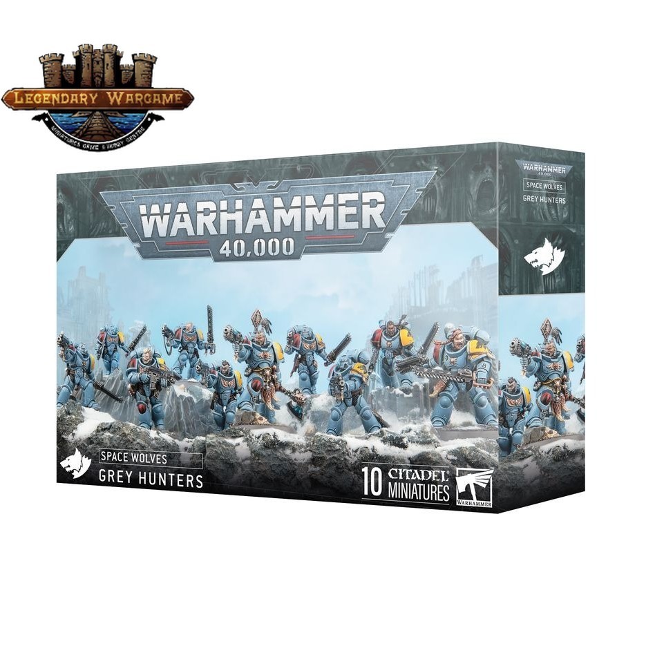 (GWพร้อมส่ง) SPACE WOLVES: GREY HUNTERS