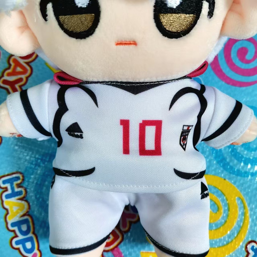 Blue Lock Plush 20cm Rin Itoshi Sae Cotton Doll ของเล่นยัดไส้น่ารักสําหรับของขวัญ - รูปที่ 7