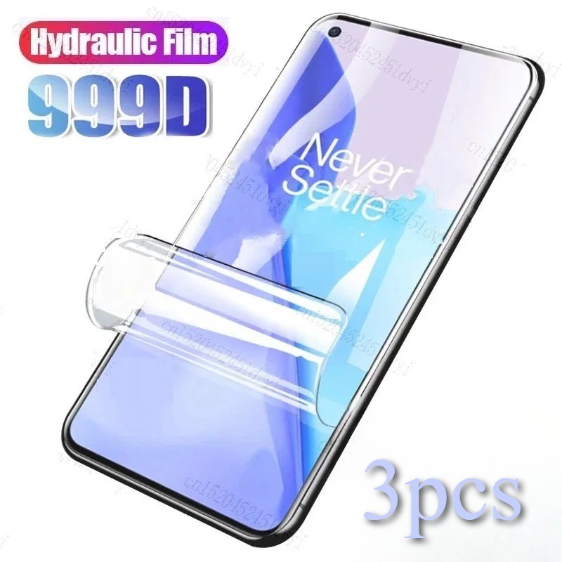 3 ชิ้นฟิล์มไฮโดรเจลสําหรับ iQOO Z1 Z3 Z5 Z5x Z6 Z7 Z7i Z7s U1 U1x U3 U3x U5 U5 U5x Pro Lite คลุมทั้ง