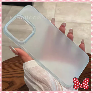เคสสำหรับไอโฟน11 12 13 14plus 15PRO 16promax 6/7/8PLUS X/XR/XS PROMAX โปร่งใส สครับ กรณีโทรศัพท์มือถือ ป้องกันการชนกัน