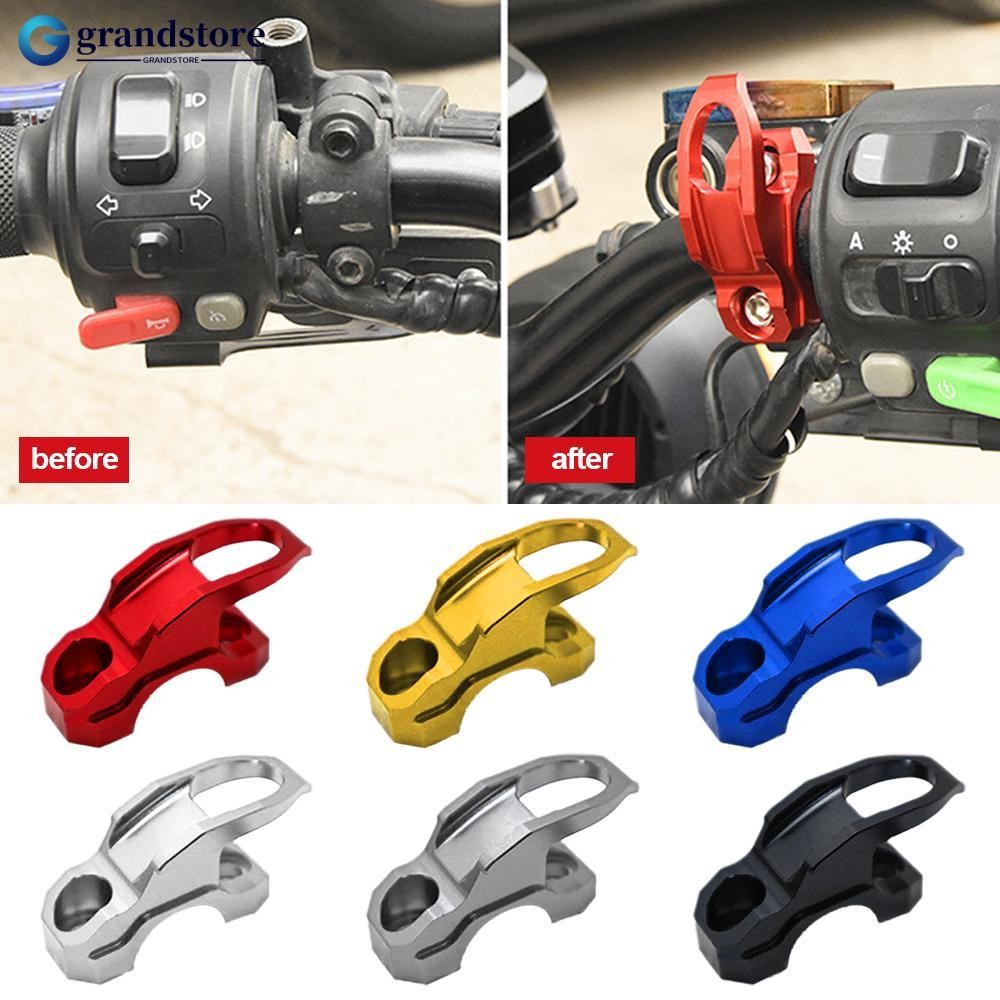 GRS อลูมิเนียมอัลลอยด์รถจักรยานยนต์ดัดแปลงด้านบนปั๊มด้านข้างตะขอหมวกกันน็อคด้านข้าง N1S ตะขอเก็บปั๊ม