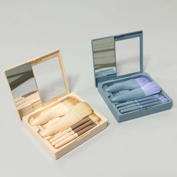 toner pad laglace โทนเนอร์แพด Ermubu รุ่นเดียวกัน5กล่องกระจกแปรงแต่งหน้าครบชุดแปรงรองพื้นผมนุ่มพิเศษ