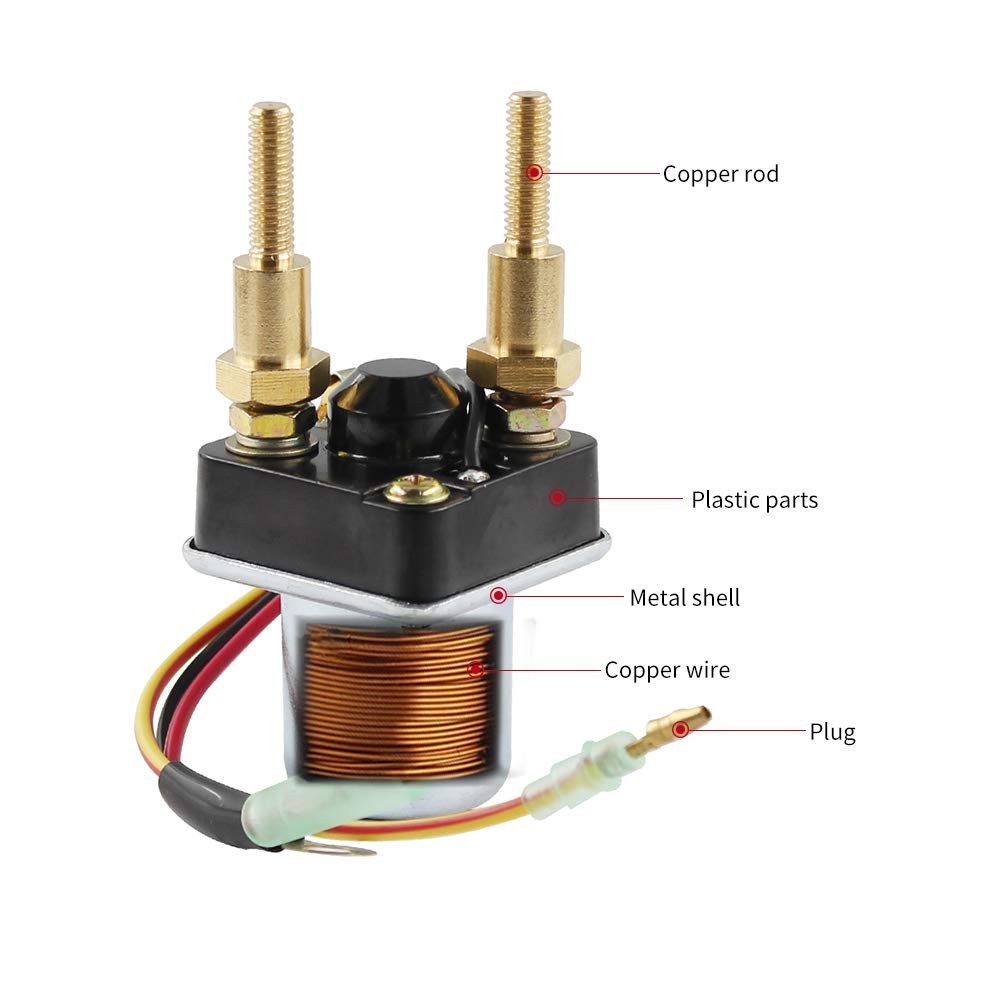 แผนที่ Passion Starter Solenoid รีเลย์สําหรับ Kawasaki Jet SKI JS750 SX 1992-1995 / Jet SKI JS750 SX
