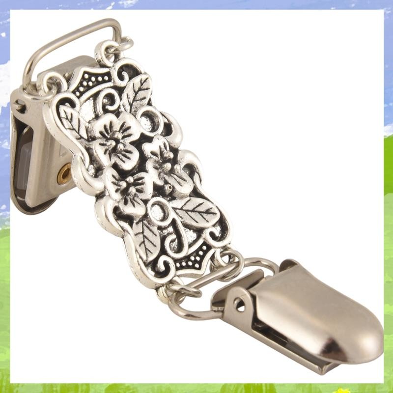 Retro Cardigan Clip Sweater Clip Women Filigree Cinch For Back Of Dresses Shawl Clip