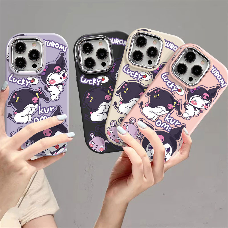 ตลก ghost face Kuromi สําหรับ Realme 11 11X C67 12X 13 5 5S 5i 6i C3 C25 C25S C65 Narzo 60X 70X 20 3