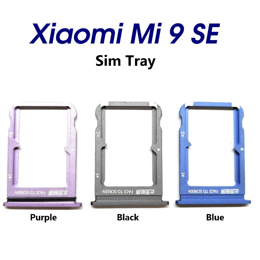 BM Xiaomi Mi 9 SE / Mi9 SE / Mi9SE ( M1903F2G ) SimTray Sim Tray Card Holder SimCard Slot สําหรับเปล
