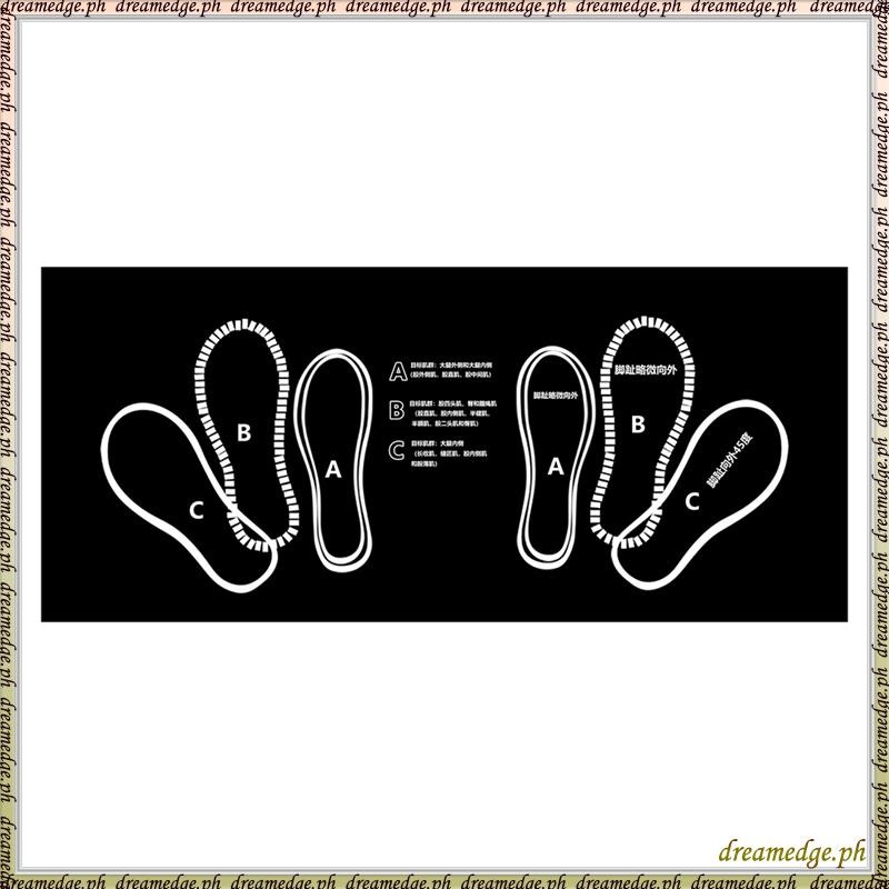 [S DK G] Squat Mat,Squat Step Positions Knee Mat Msquatbell Mat with Foot Position Mat,กาต้มน้ํายกน้