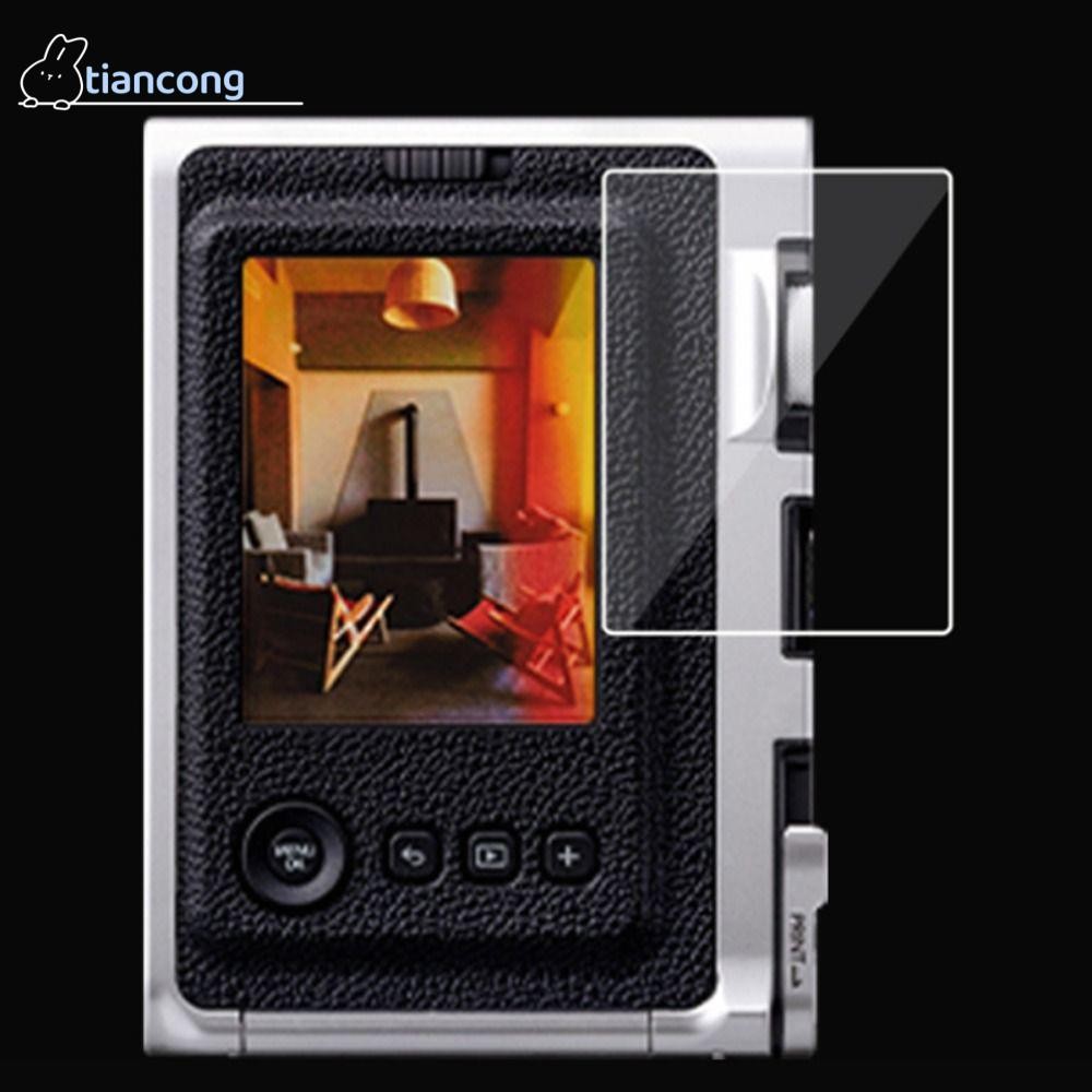TIANCONG กระจกนิรภัย UHD 2.5D Anti Scratch กล้องทันทีสําหรับ Fujifilm instax mini EVO