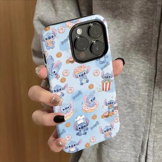 Popcorn Gourmet Boy เคสโทรศัพท์เหมาะสําหรับiPhone 16ProMax 13 7plus 16Pro 15ProMax XR 12 11ProMax XSMAX 15Pro 16plus 11Pro XS 15plus Two-in-One Matte Shock-End Case