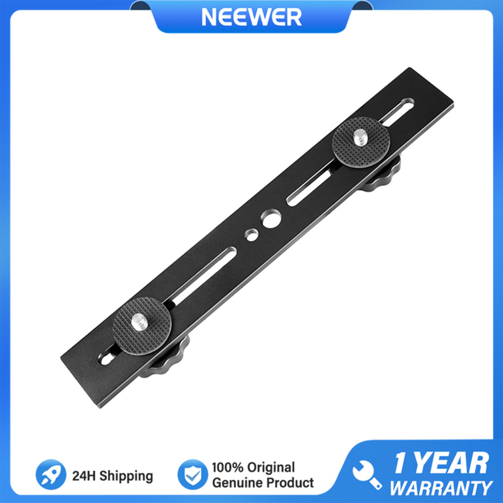 Neewer 8 "/20.3 ซม.ขายึดกล้องคู่ Mount 3D การถ่ายภาพสเตอริโอ