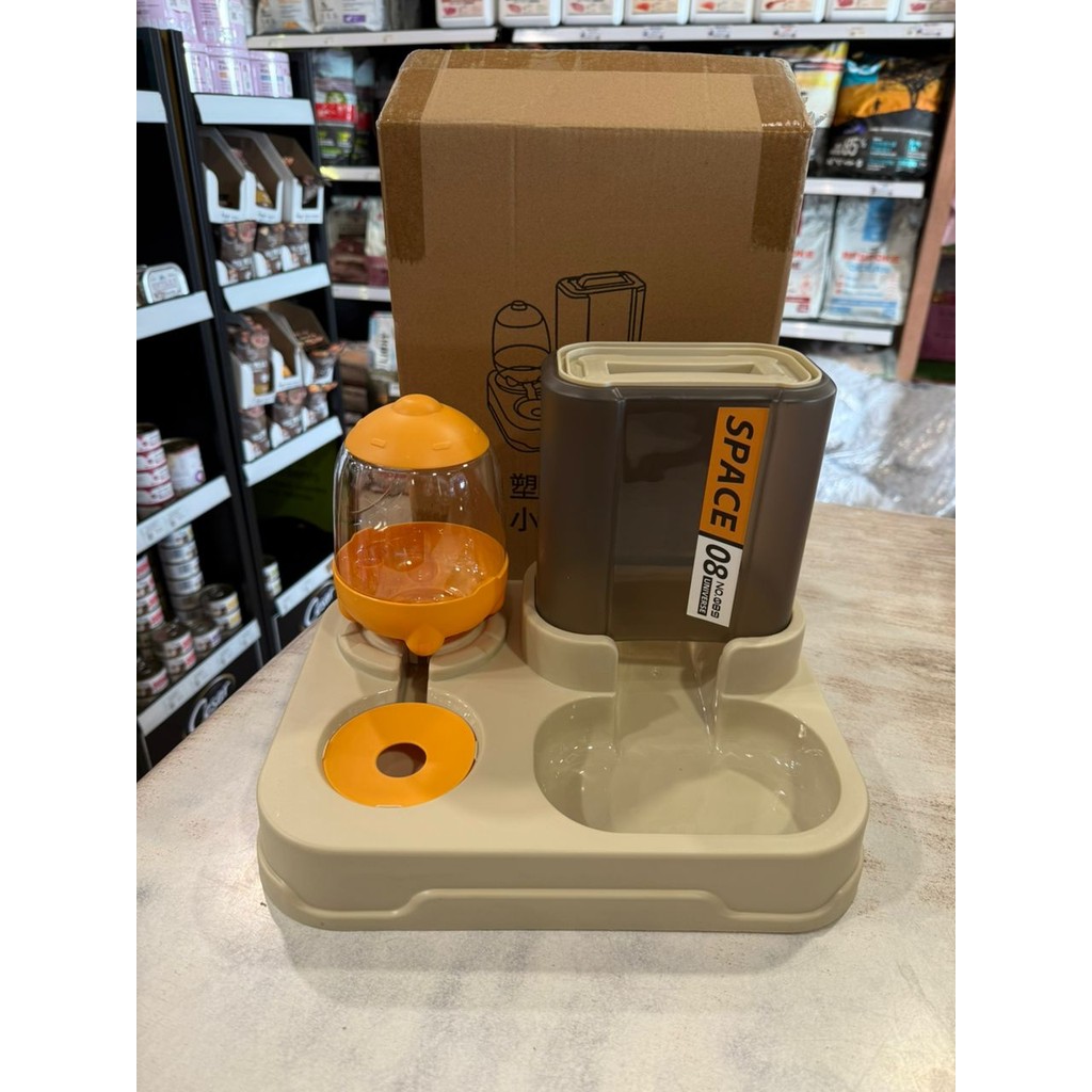 DESIGN COMBO FEEDER PET ROCKET DESIGN COMBO FEEDER 30.5*22.5*23.5CM