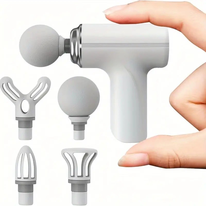 เครื่องนวดพังผืดแบบพกพา-เสียงรบกวนต่ํา, มอเตอร์ทรงพลัง, ระดับความเข้มที่ปรับได้ 3 ระดับสําหรับกล้ามเนื้อเต็มตัว