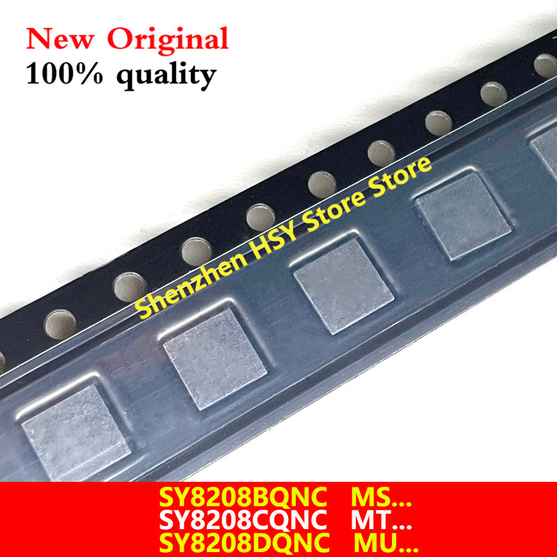 (5-10ชิ้น) 100% ใหม่ SY8208BQNC SY8208B MS4GE MS... SY8208CQNC SY8208C MT3UC MT... SY8208DQNC SY8208D MU3AA MU... ชิปเซ็ต QFN-6
