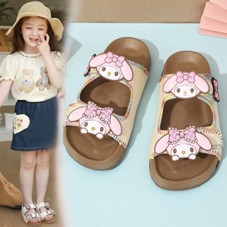 รองเท้าแตะเด็กผู้หญิง Melody Outing สำหรับฤดูร้อน สไตล์การ์ต…