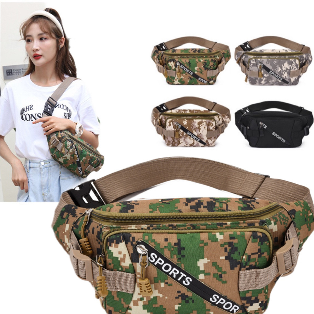 KVK-shop: กระเป๋าคาดเอวสะพายหน้าอก สไตล์เกาหลี มีหลายสีให้เลือกสีสวยมากผู้หญิงผู้ชายขายได้ mam114