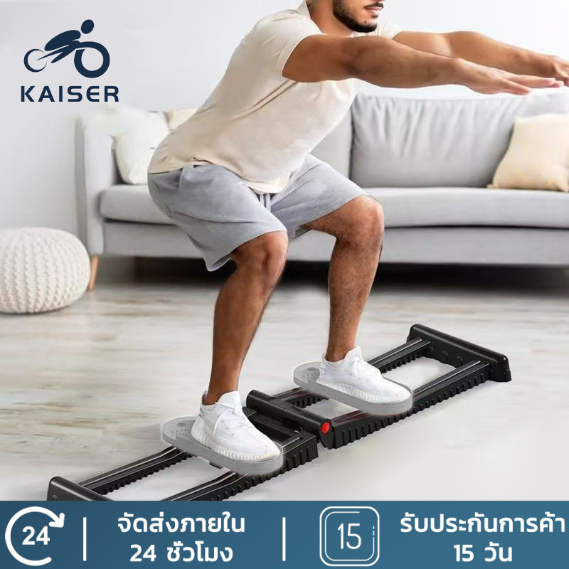 KAISER อุปกรณ์ออกกำลังกาย เครื่องสกีขา ฝึกกล้ามเนื้อ อุ้งเชิงกราน แก้ไขการหดตัวของต้นขาหลังคลอด ลดต้นขา