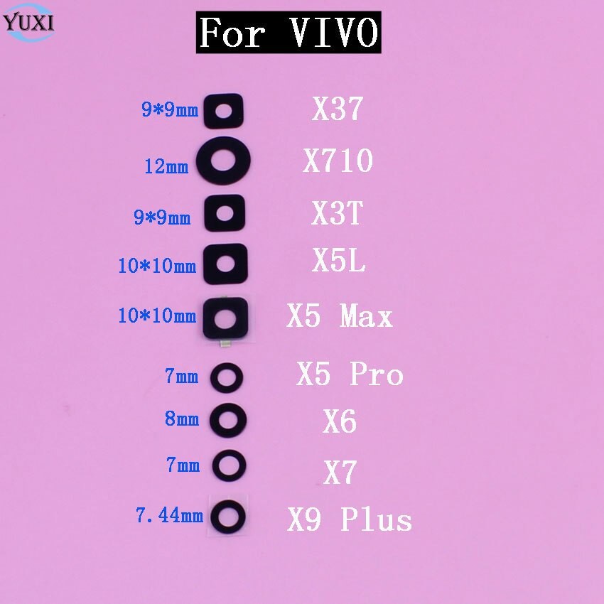 BM Vivo X3 X3s / X5 X510 / X5 Max / X7 / X7 Plus / X9 Plus / Y75 Y79 / Y85 Camera Len Lens Glass สํา