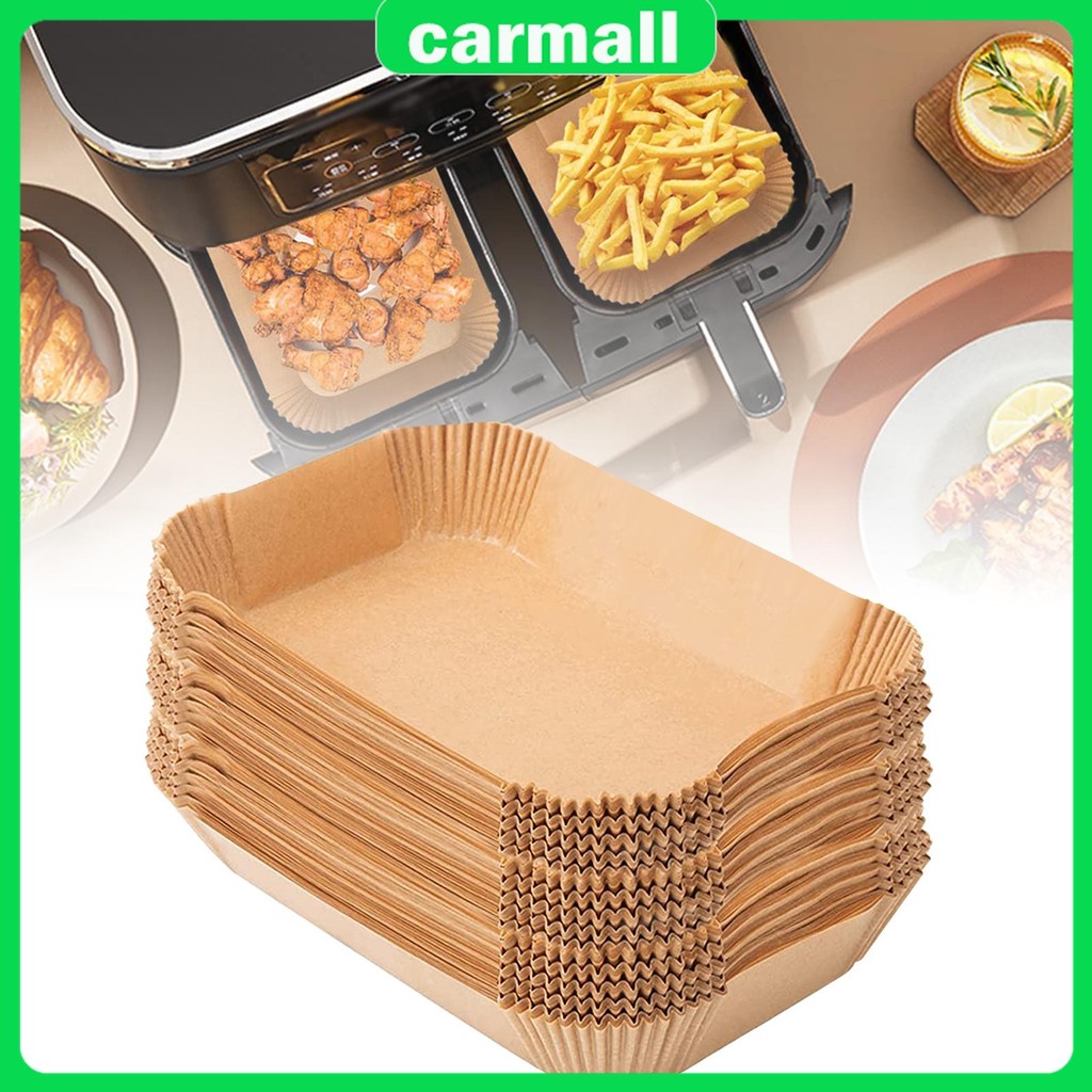 200 ชิ้น Air Fryer กระดาษ Non Stick Air Fryer Baking Liner น้ํามัน Air Fryer Liner สําหรับอบย่าง SHO