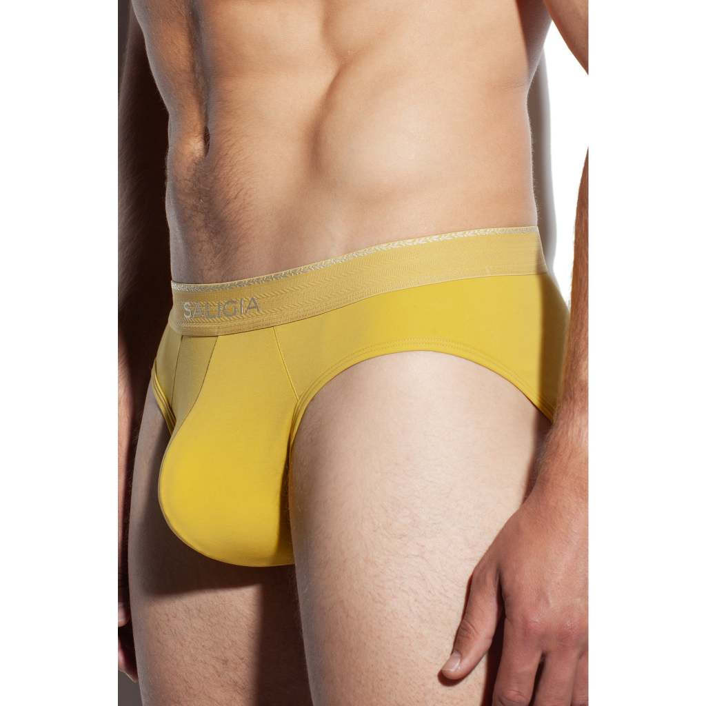SALIGIA | GREEK OLIVE Bikini Sport Tanga Brief กางเกงในชาย บิกินีชาย แทงก้าชาย เกงในเว้าขาสูง