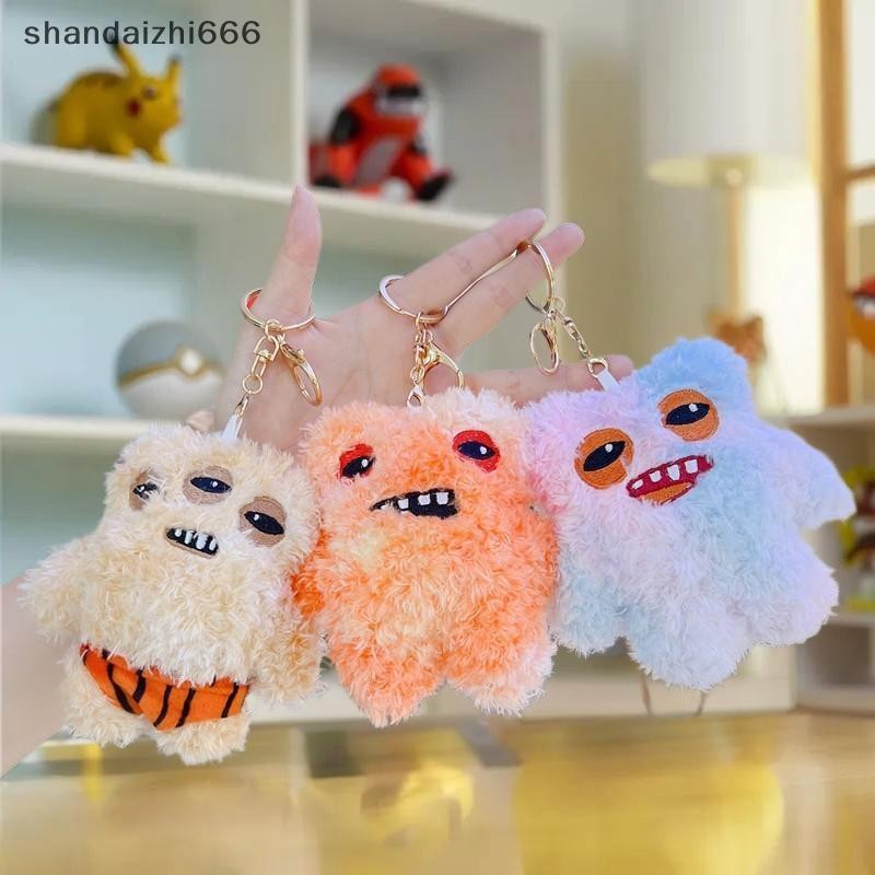 [shandaizhi666] Fuggler Plush Keyrings ตลกน่าเกลียด Monster Fugg Mr เข็มโลภ Grinner Shameless Goof ต