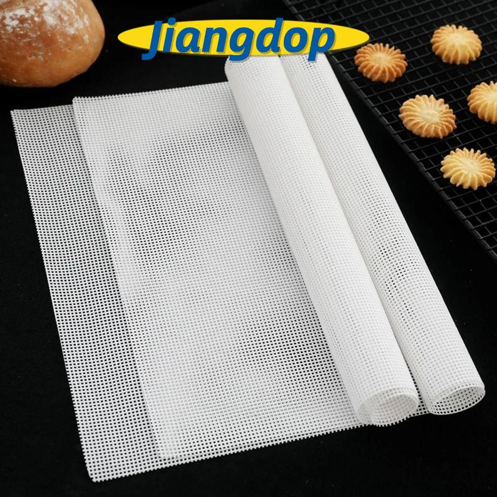 JIANG 1 ชิ้น Dehydrator แผ่น,ซิลิโคน Steamer ตาข่าย Pad, เตาอบอุปกรณ์ครัวอาหารผลไม้เครื่องเป่า Non-Stick Baking Mat