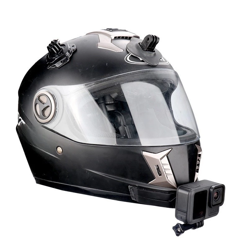 【พร้อมส่ง】ขาติดหมวกกันน้อค แบบบานพับ สำหรับ กล้องโกโปร กล้องแอคชั่น Helmet Bracket for Gopro,Action Camera ชุดติดหมวกกันน้อค thumbnail 9