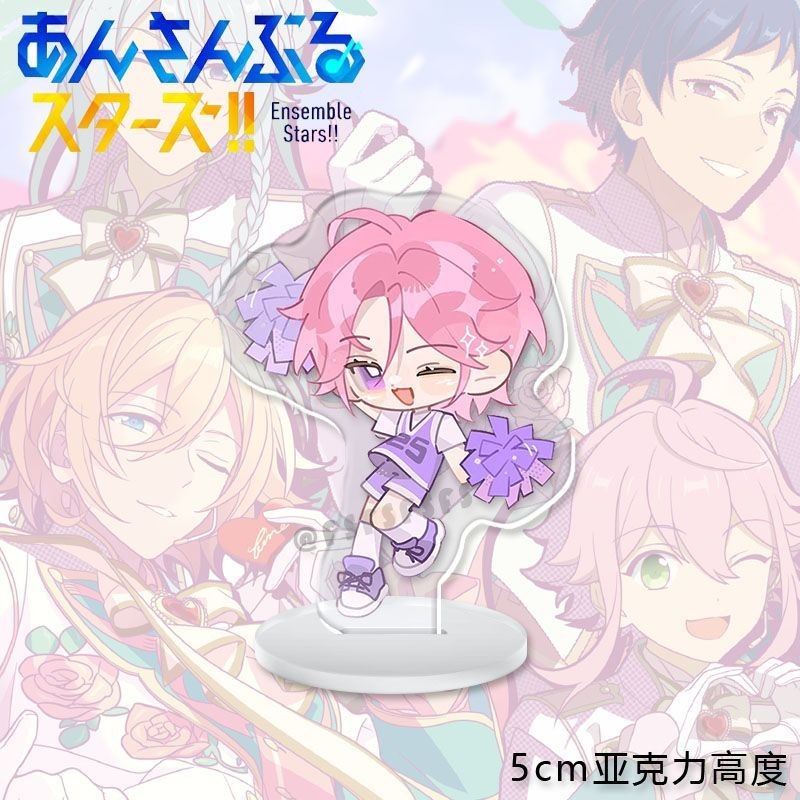 Sena Izumi Narukami Arashi ยืนอะนิเมะ KeyChain Ensemble ดาวผู้ชาย Key Chain สําหรับผู้หญิงรูปอะคริลิ