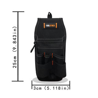Toolstack คุณภาพสูงผ้า Oxford เอว Toolkit ทนทานกันน้ําเทปวัด Mini Parts กระเป๋า