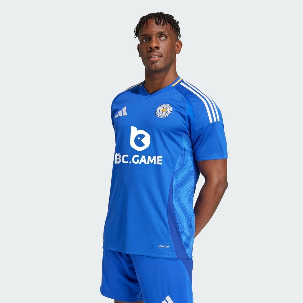 adidas Football Leicester City FC 24/25 Home Jersey Men Blue IU1325