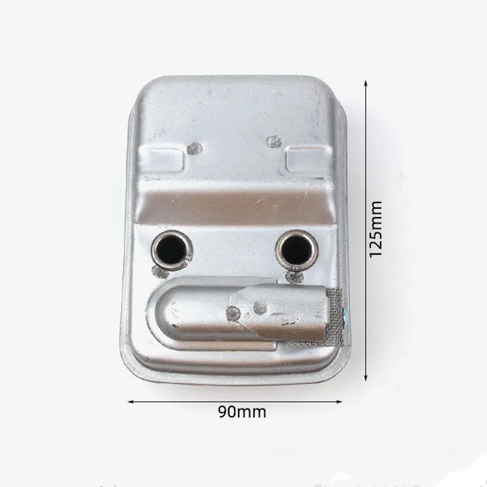 ท่อไอเสียเหมาะกับ Kawasaki TJ53 TJ53E เครื่องตัดแปรงกันจอน อะไหล่ท่อไอเสีย