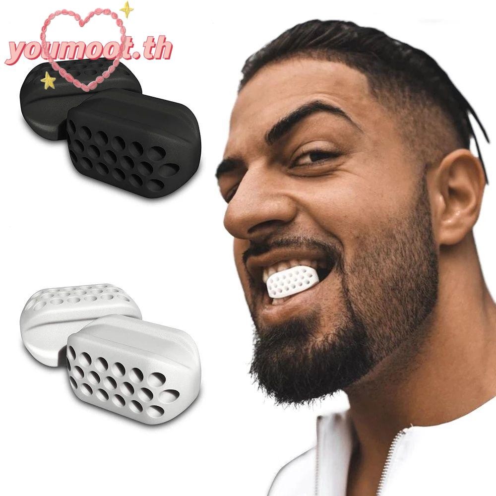 YOUMOOT Jawzrsize Trainer Food-grade Silica Chin Cheek Lifting คอ Face Toning Jawliner กล้ามเนื้อลูก