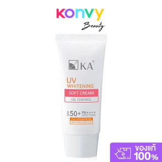 KA UV White Magic Cover Protection SPF50+/PA++++ 30g ครีมกันแดดสำหรับผิวหน้า เพื่อผิวเนียนเป็นธรรมชาติ.
