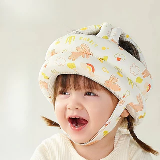 Berma Baby หมวกกันกระแทกเด็ก สามารถปรับได้ ปกป้องหัวของเด็ก 360 องศา ป้องกันการบาดเจ็บ เด็กหัดเดิน