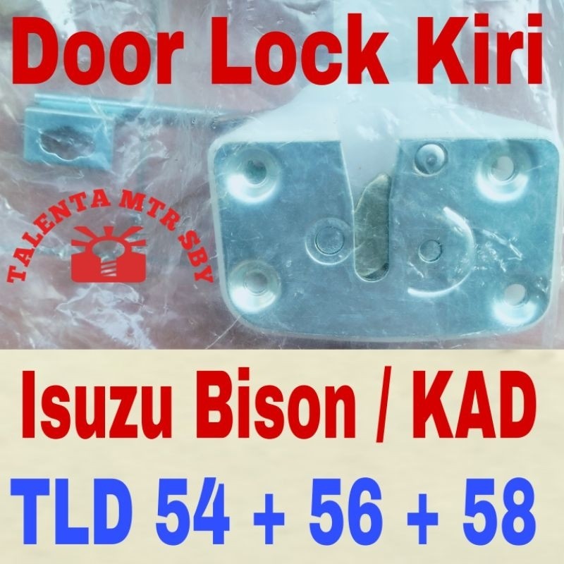 ล็อคประตูประตู ISUZU KAD51 + BISON 2.3 / TLD24 + TLD54 + TLD56 + TLD58 KAD LOCK MECHANISM