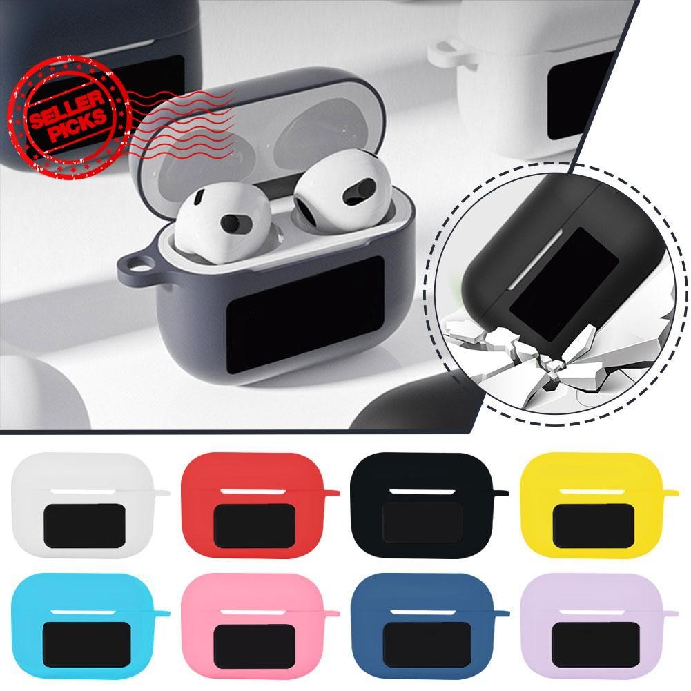 เคสซิลิโคนเกรดอาหารสําหรับ A9 Pro หูฟังบลูทูธกันกระแทกปกอ่อนกันฝุ่น G3y4
