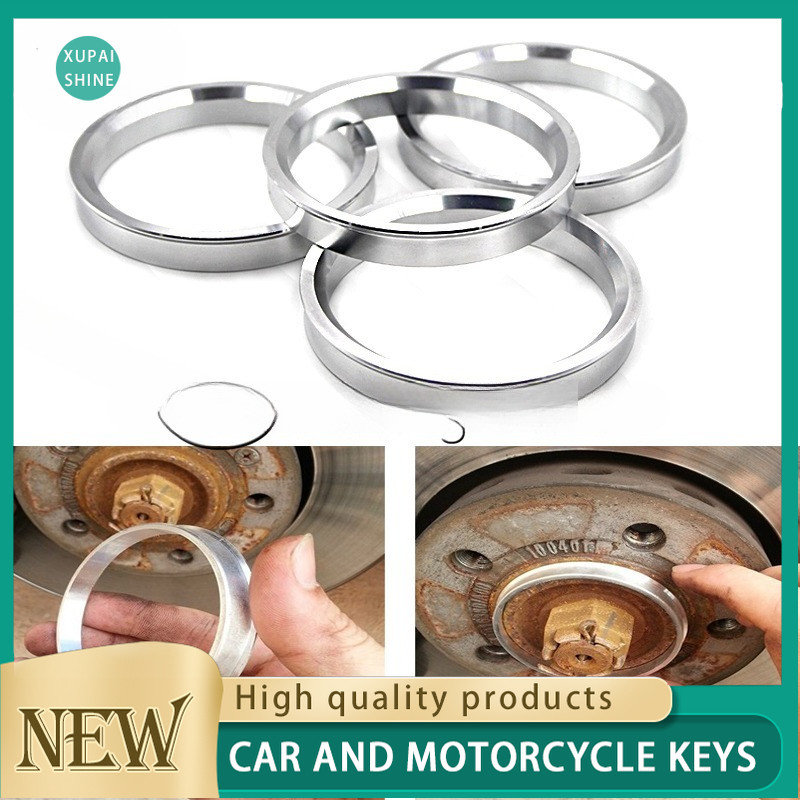 xps4PCS Aluminium Hub Centric Ring Wheel Spacer 66.6-57.1 73.1-54.1 73.1-56.1 73.1-60.1 73.1-64.1 73.1-67. ปลอกคอศูนย์ล้อรถยนต์