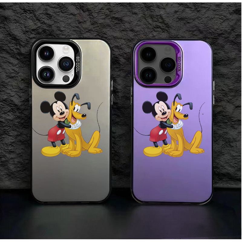 Mickey และสุนัข Csing HP Silver Wrn Mtte Premium Silver nti Jtuh Hrd Cse สําหรับ Relme NOTE 60 C53 5