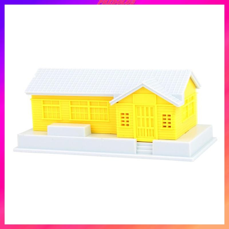 [Predolo2] HO Scale Building House Model สําหรับ 1:87 HO Gauge Model Train Landscape Layout