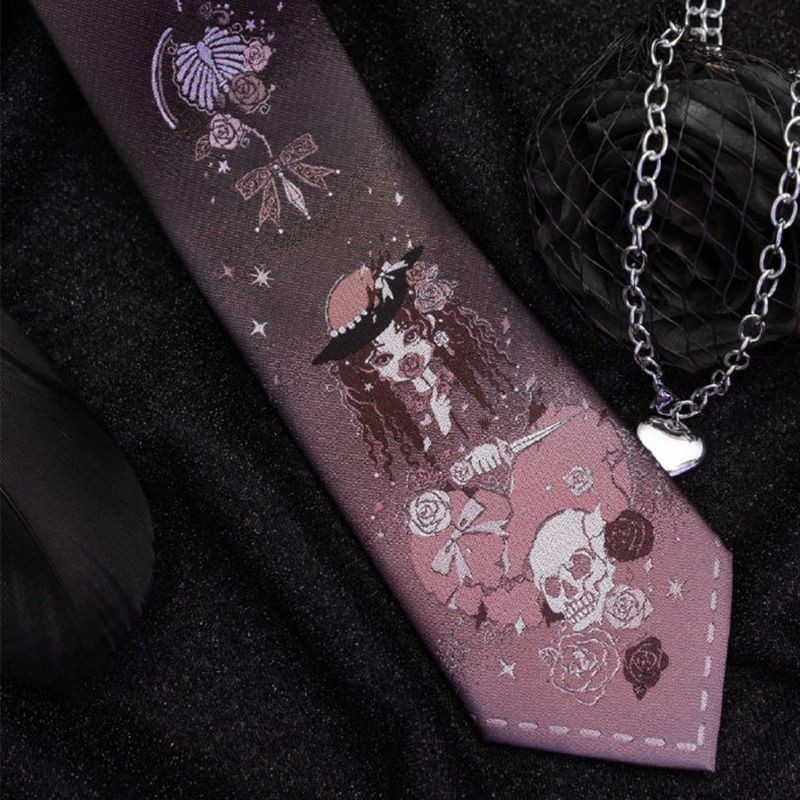 JK Uniform Hand Tie Jacquard ปัก Tie DK Hand Tie