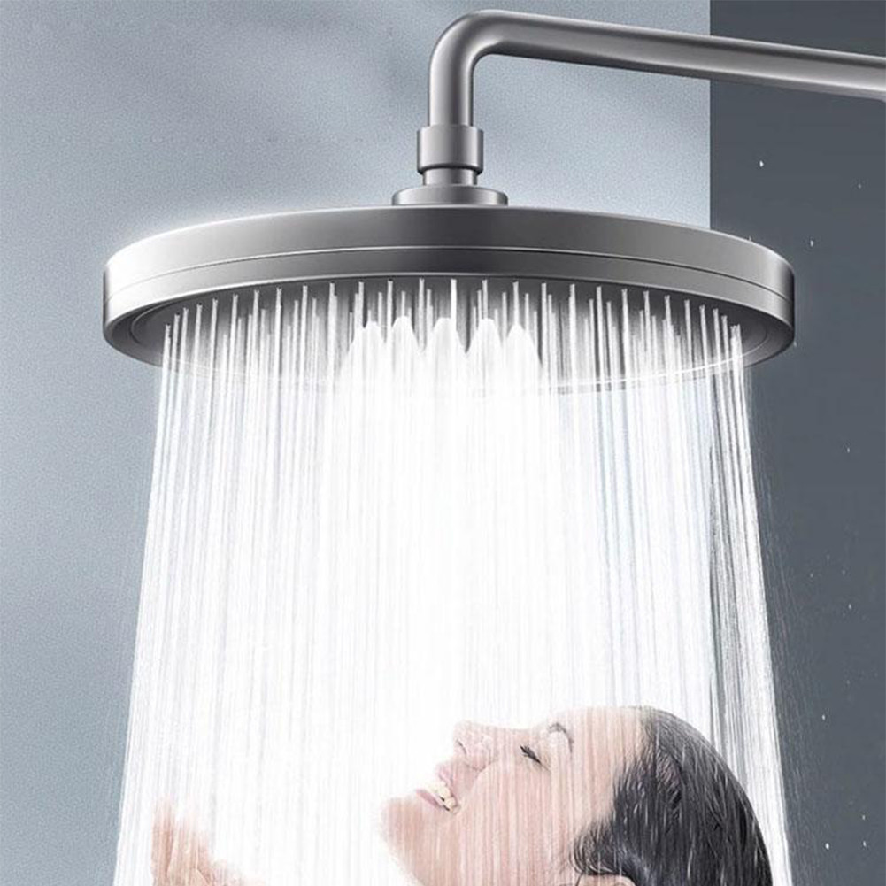 {bestshe} หัวฝักบัวเรนชาวเวอร์แผงใหญ่ 230 มม. 6 โหมดหัวฝักบัวแรงดันสูงไหลขนาดใหญ่