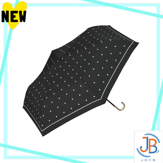 Direct From Japan Wpc. folding umbrella, rim line star mini off rain umbrella, 49cm parent bone, lig